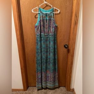 Size 12 Emma and Michele Chiffon Maxi Dress